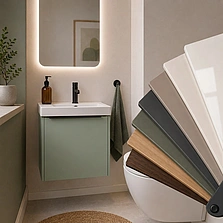 Design Oberflächen Gästebad